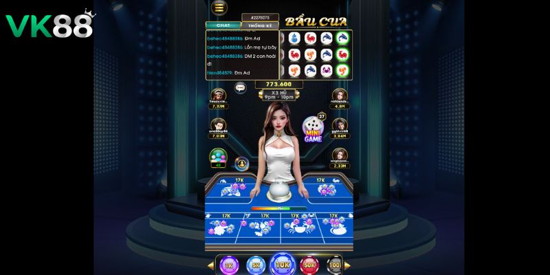 Bầu cua VK88 và kinh nghiệm chơi từ cao thủ