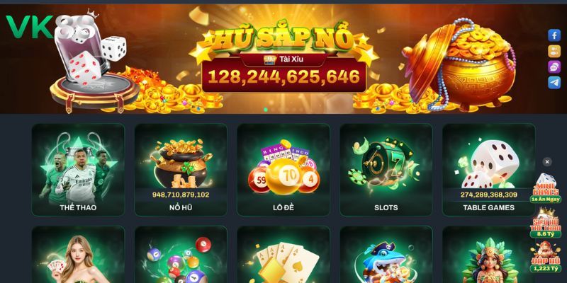 Lợi ích khủng nhận được khi đăng nhập VK88 thành công