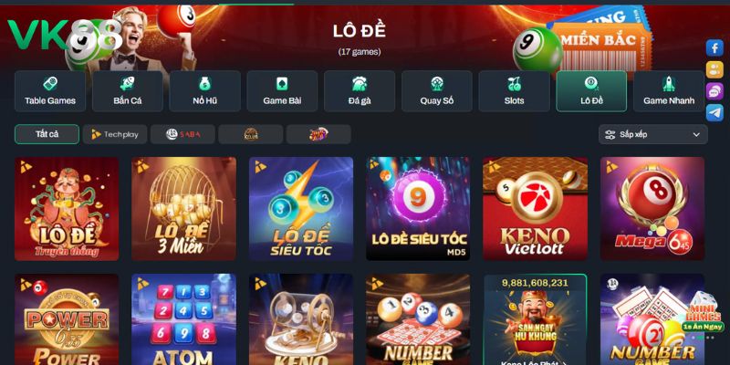 Những điều hấp dẫn cần nắm về chuyên mục lô đề VK88